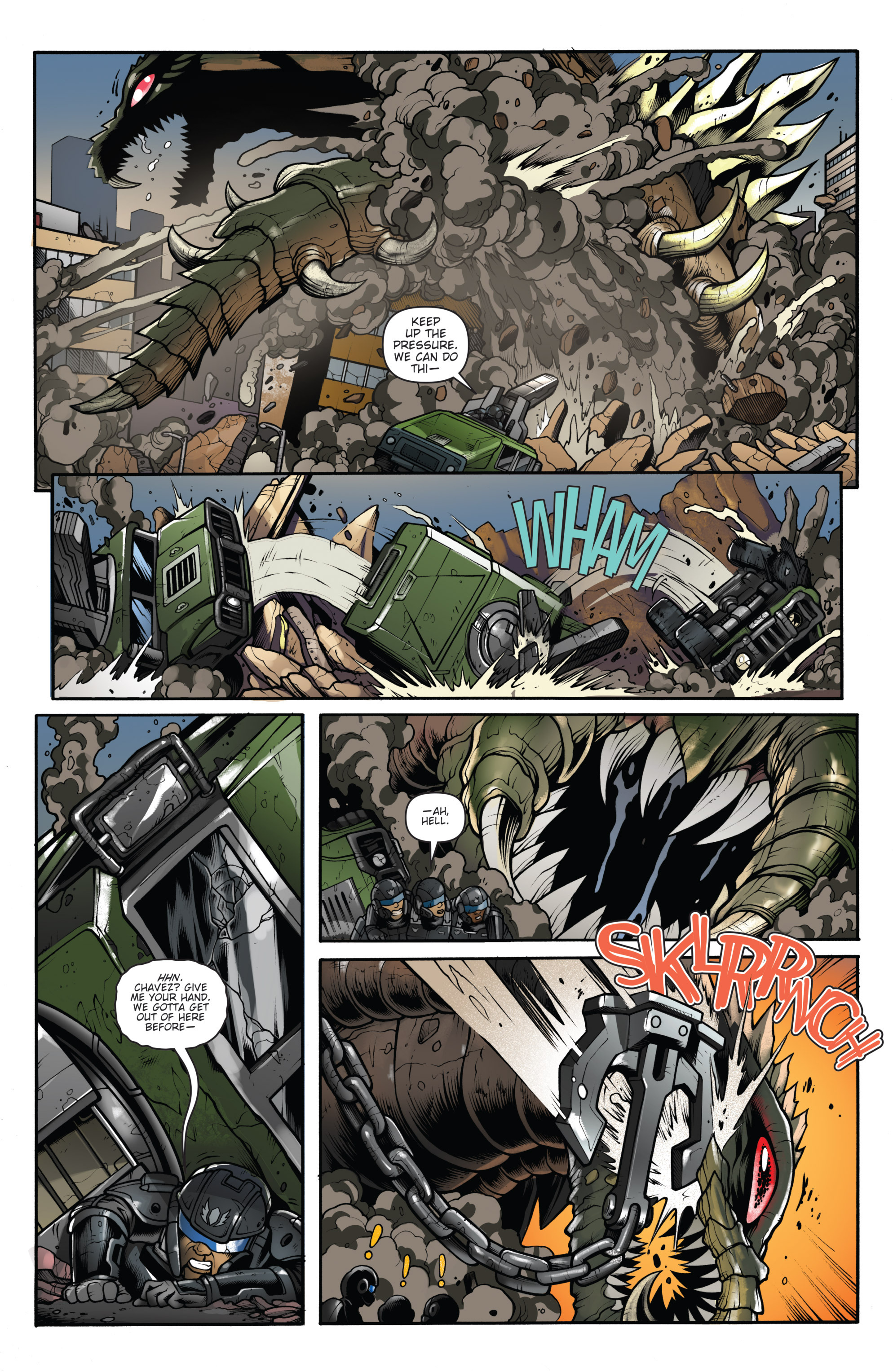 Read online Godzilla: Rulers of Earth comic -  Issue #24 - 17