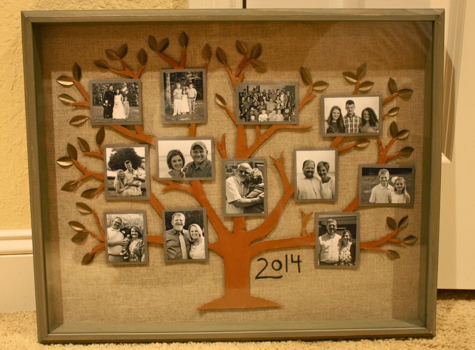 Family Tree Shadow Box
