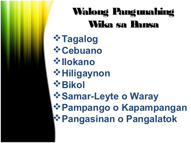 wikang opisyal - philippin news collections