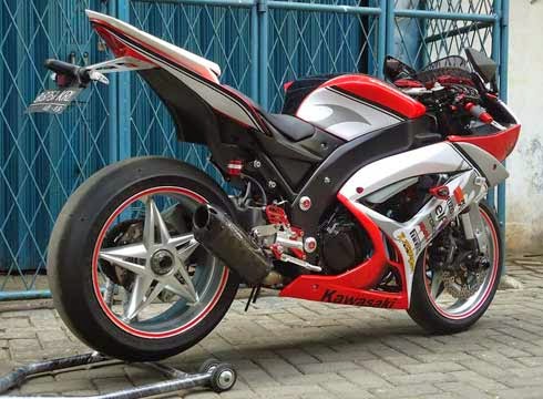 Modifikasi Ninja 150 R, motor ninja racing