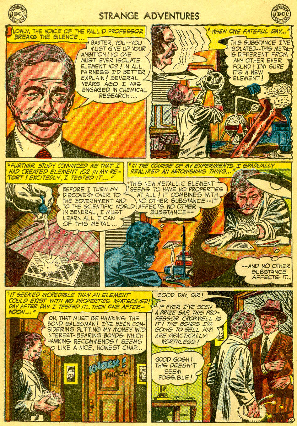 Read online Strange Adventures (1950) comic -  Issue #51 - 28