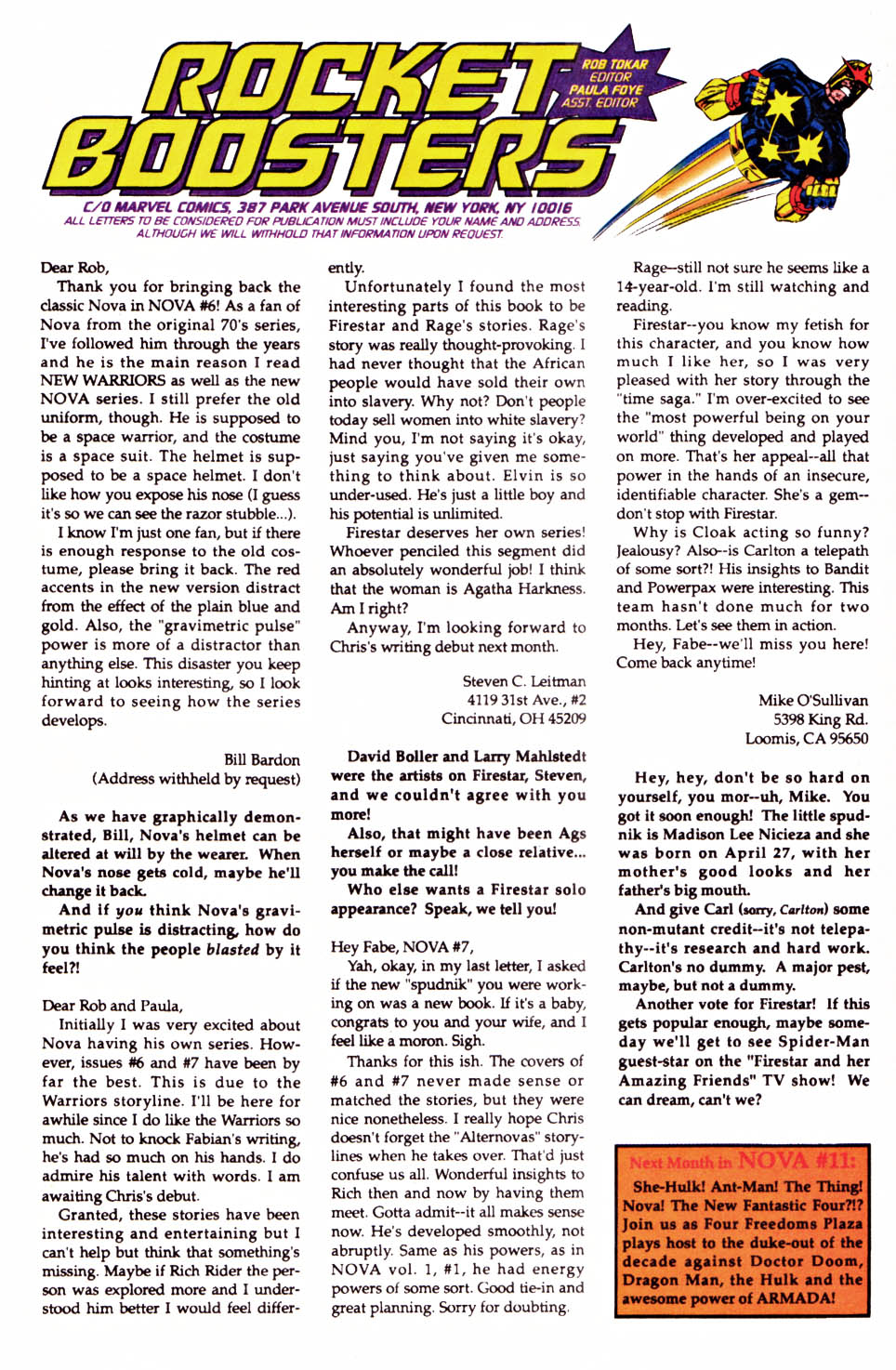 Read online Nova (1994) comic -  Issue #10 - 23