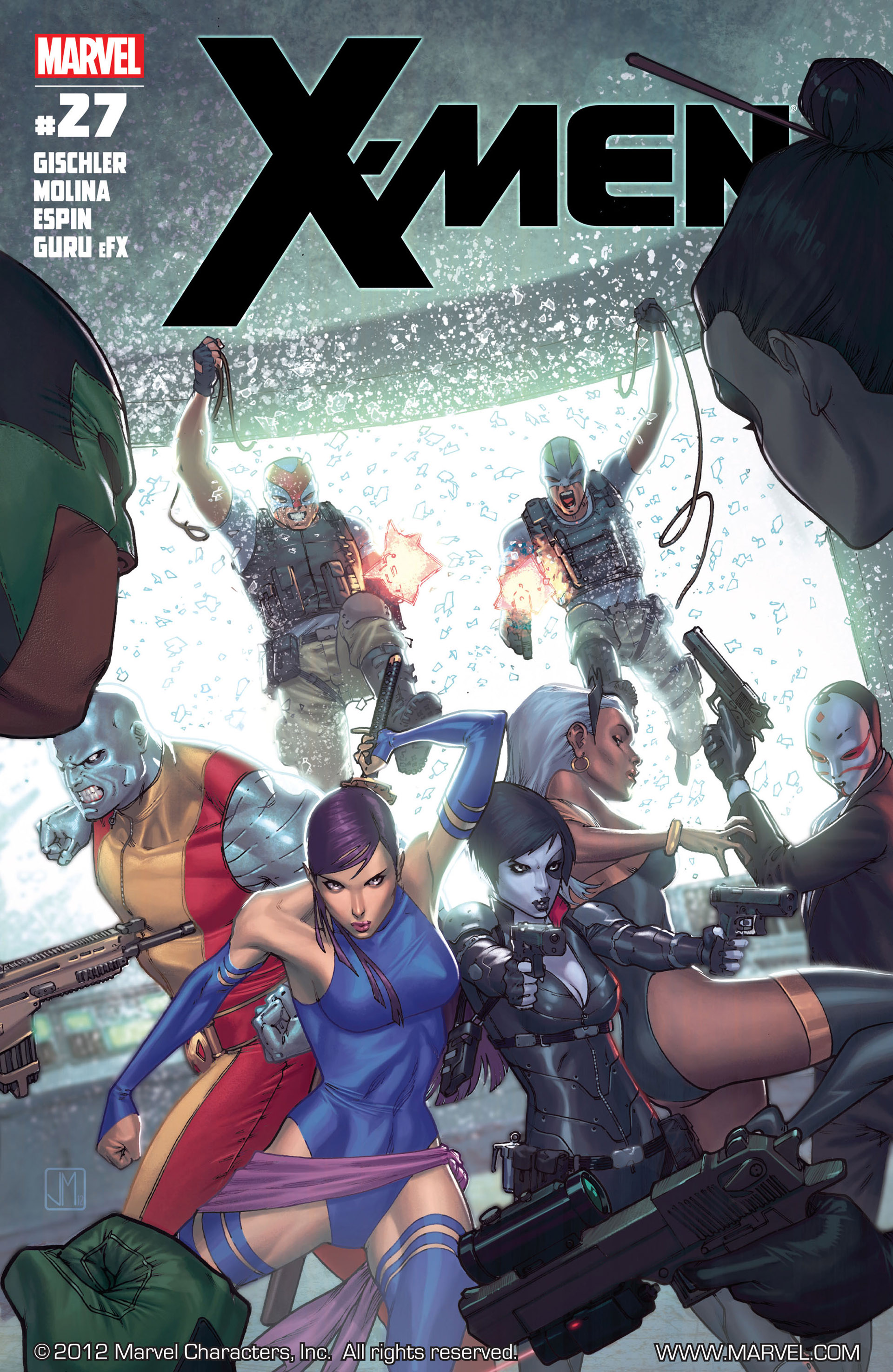 Read online X-Men (2010) comic -  Issue #27 - 1