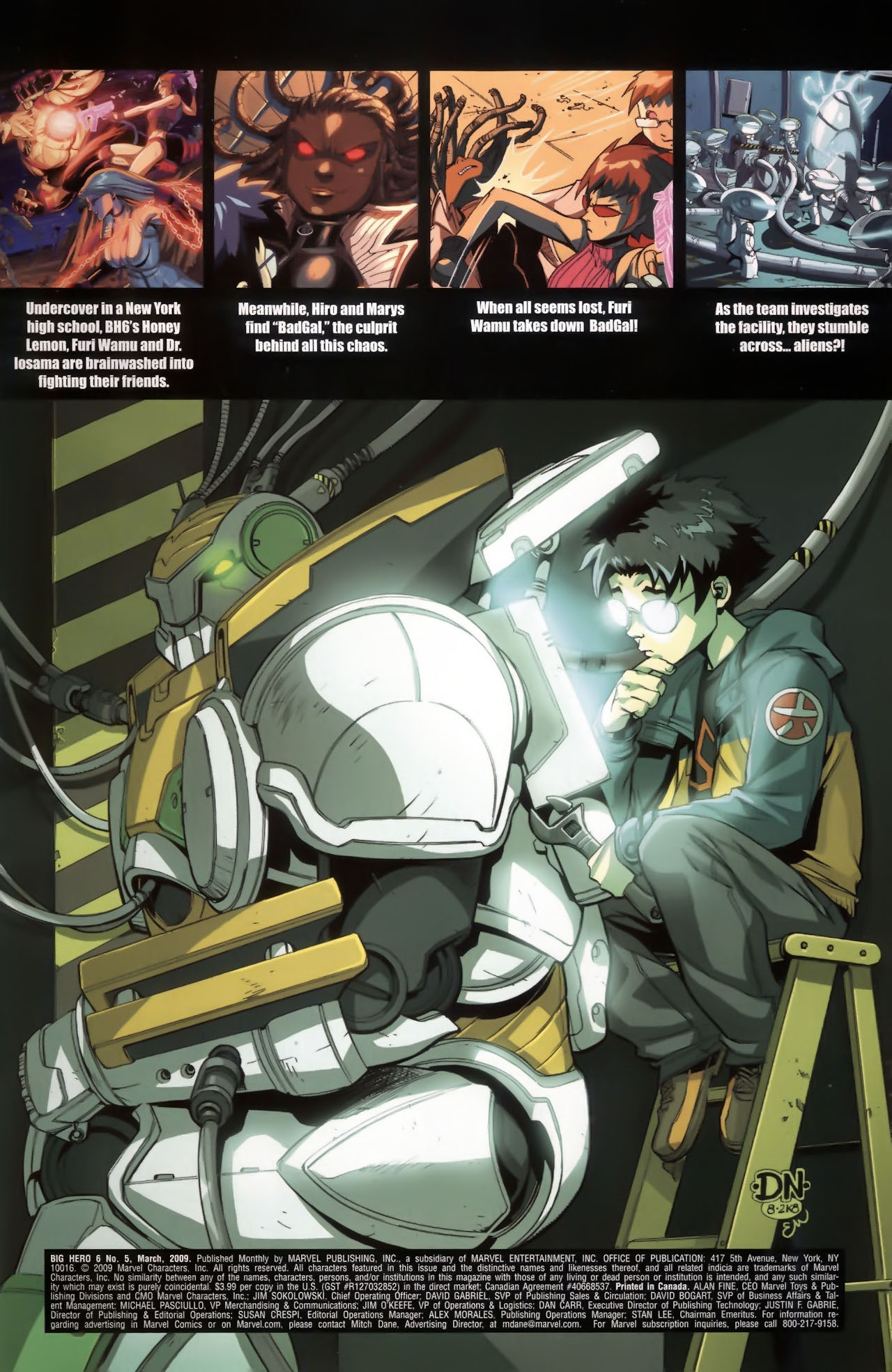 Read online Big Hero 6 (2008) comic -  Issue #5 - 34