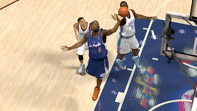 NBA 2K13 Clippers Blue Alternate Missing White Jersey