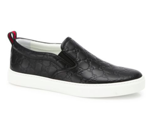 Ydmyg Løs vin Don't Worry, Just Slip And Style On 'Em: Gucci Dublin Guccissima Leather  Sneakers | SHOEOGRAPHY