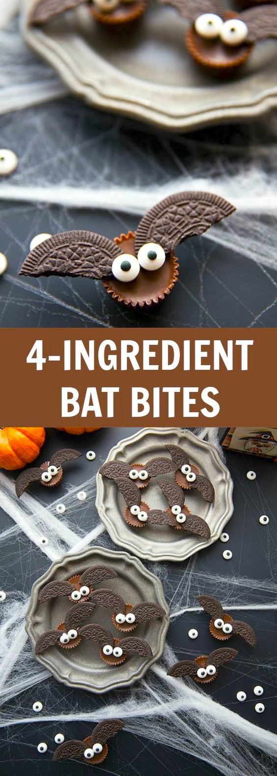 Easy 4 Ingredients Bat Bites for Halloween Treat Joki's Kitchen