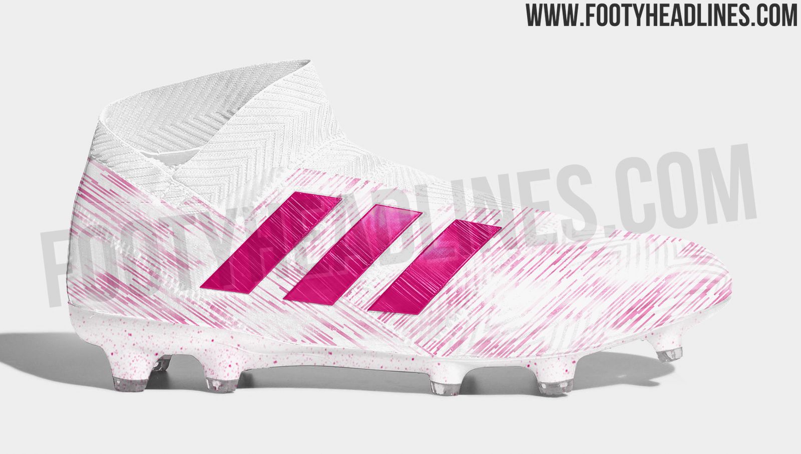 OFFICIAL Pictures: White / Pink Adidas Nemeziz 'Virtuso Pack' 2019 Boots Leaked Footy Headlines