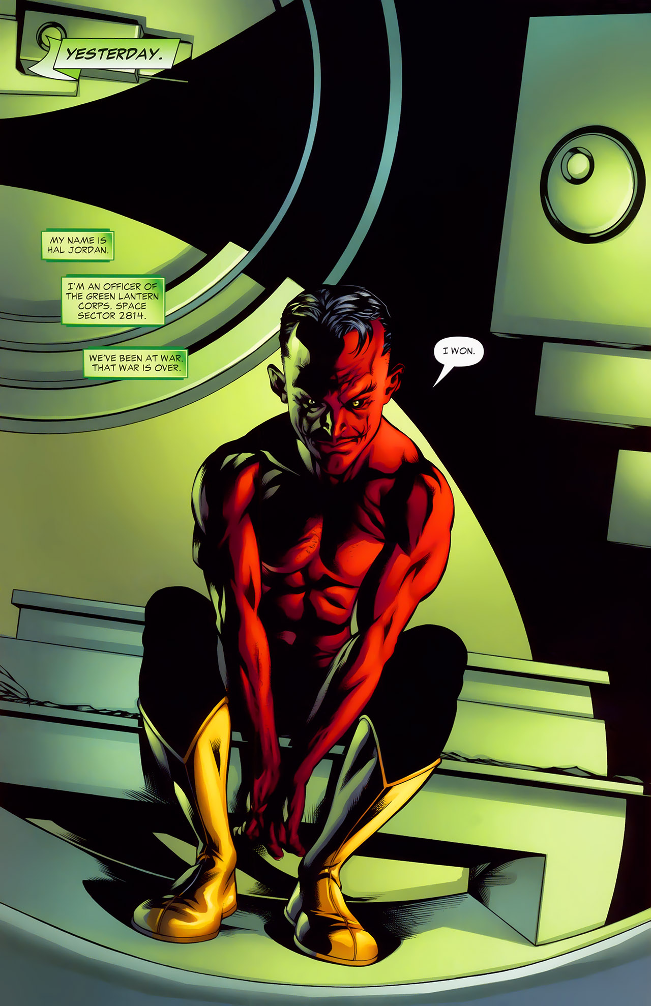 Read online Green Lantern (2005) comic -  Issue #26 - 4