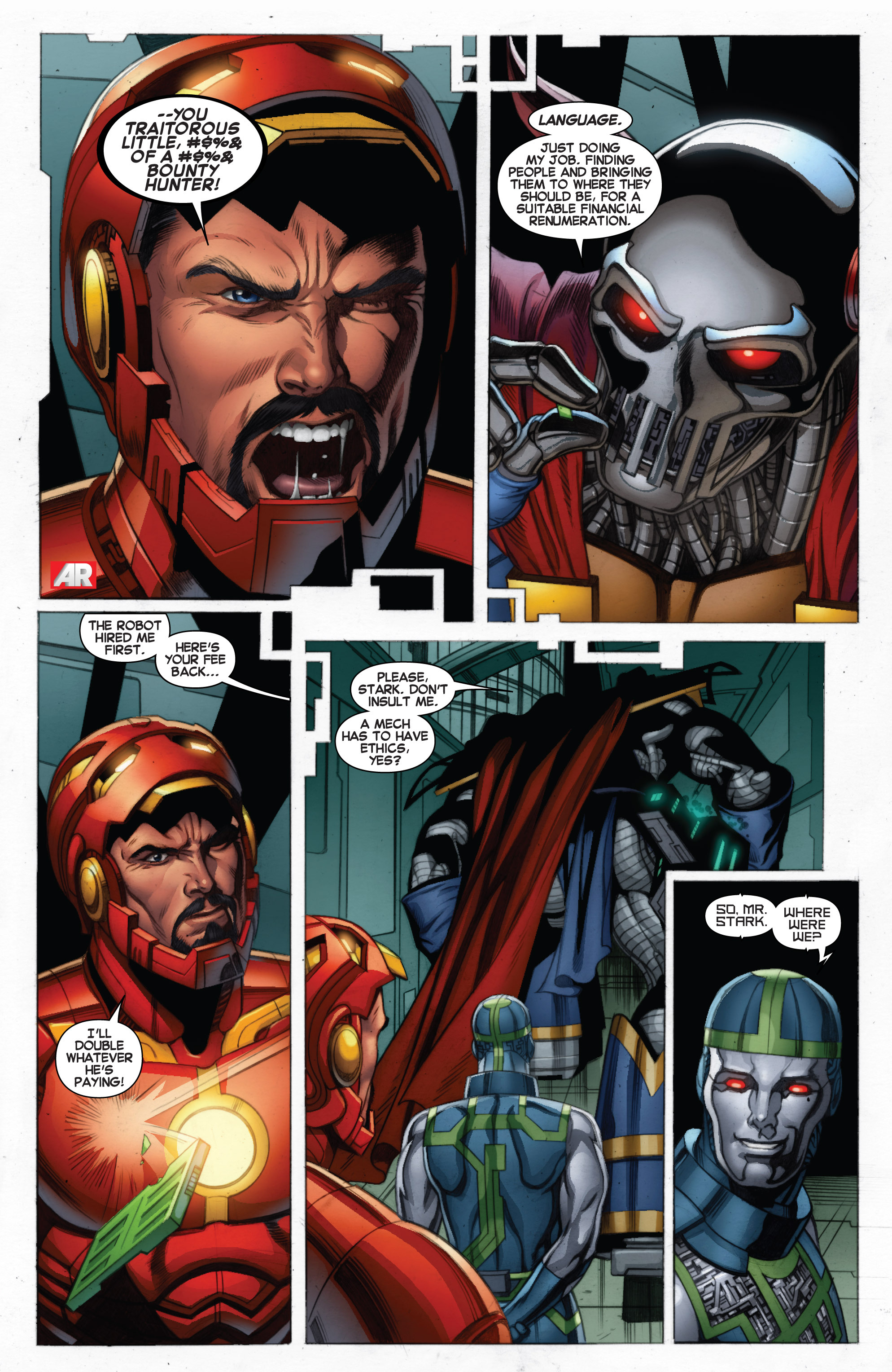 Read online Iron Man (2013) comic -  Issue #9 - 16