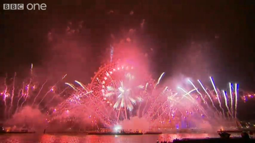 2012 New Year's Eve fireworks – Sydney, Australia, London