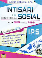  Judul Buku:Intisari Ilmu Pengetahuan Sosial Untuk SMP Kelas 7-8-9 Kurikulum 2013