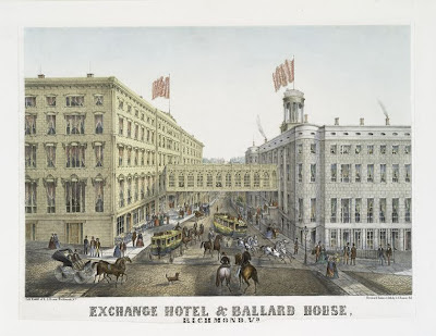 Exchange Hotel Richmond Virginia Edgar Allan Poe