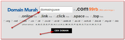 Cara Murah Custom Domain Blogspot di Masterweb