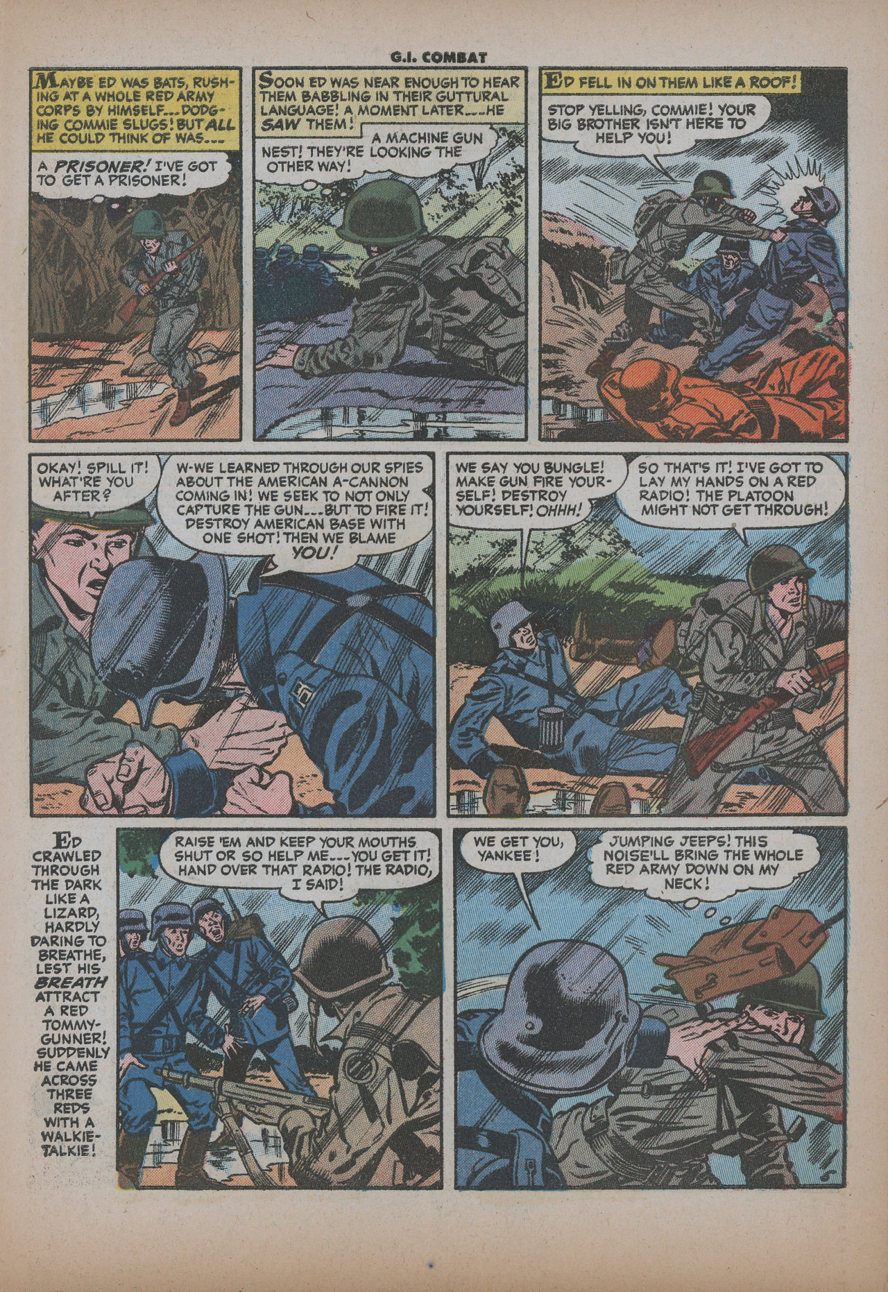 Read online G.I. Combat (1952) comic -  Issue #39 - 31