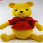 PATRON GRATIS WINNIE THE POOH AMIGURUMI 21337 PATRON GRATIS WINNIE THE POOH AMIGURUMI 21337