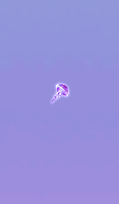 Jellyfish type spirit purple