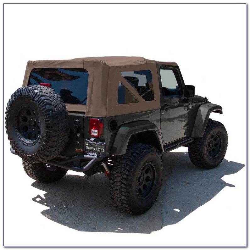 Jeep Wrangler Soft Top Windows Tinted