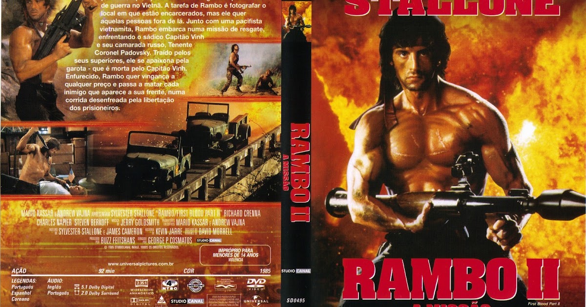 Distribution De Rambo 2 : La Mission Rambo 2 A Missao | familifilmes