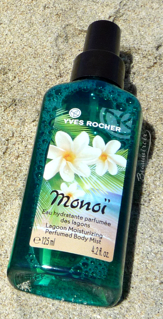 Yves Rocher Monoi de Tahiti line review: moisturizing perfumed body mist