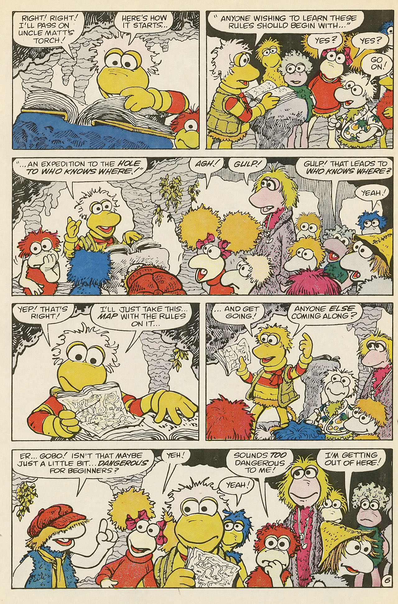Read online Fraggle Rock comic -  Issue #6 - 10