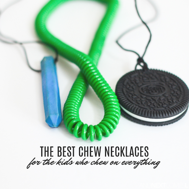 Chew necklaces reviews and options for the kids who chew on everything