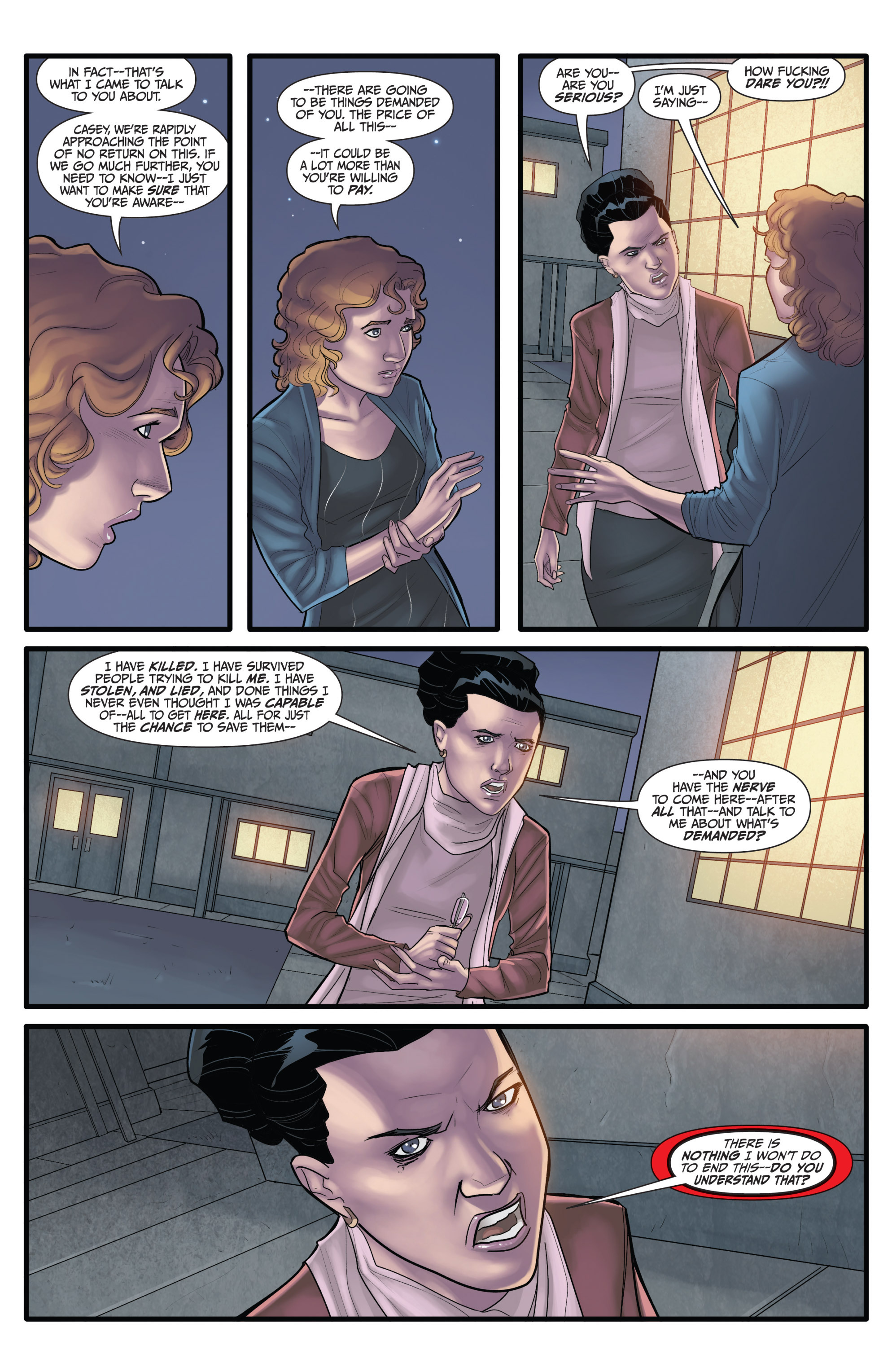 Read online Morning Glories comic -  Issue #28 - 5