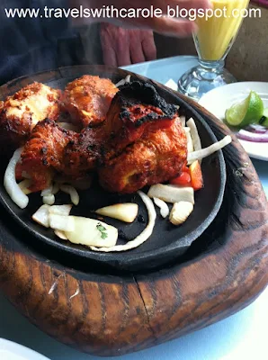 tandoori fish at Kabana Restaurant in Berkeley, California