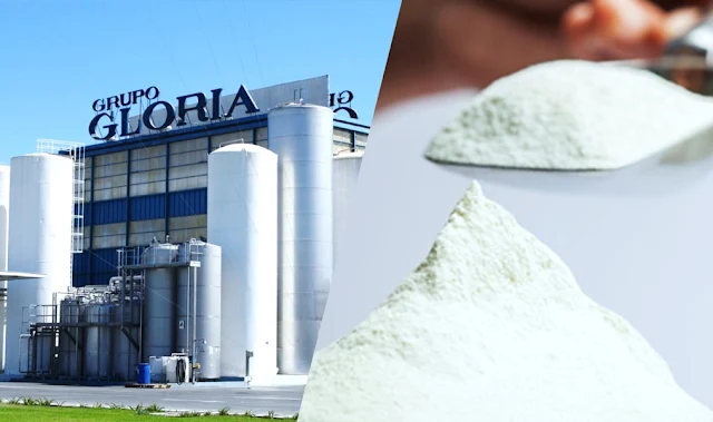 Gloria reemplazará leche fresca por leche en polvo importada