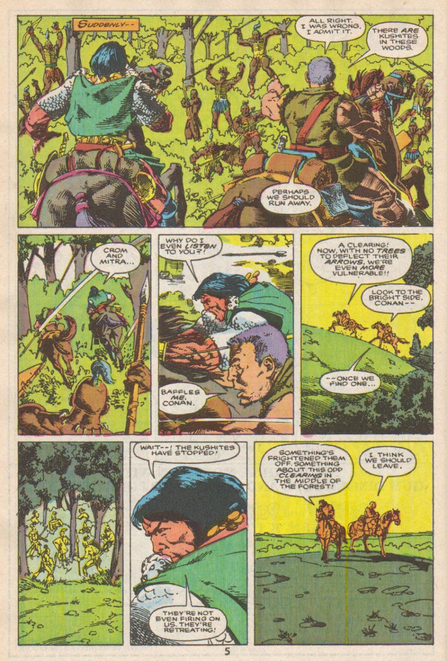 Read online Conan the Barbarian (1970) comic -  Issue #192 - 6