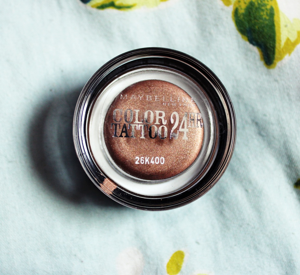 Abi Curls Maybelline Color Tattoo, On and On Bronze