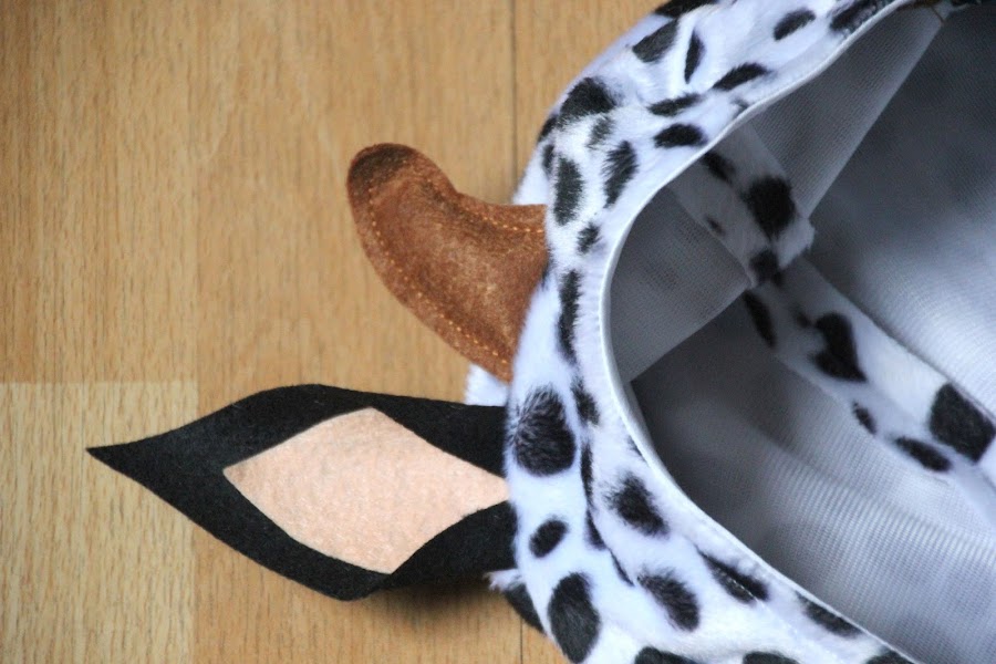 Diy como hacer disfraz de vaca niños halloween carnaval patrones gratis