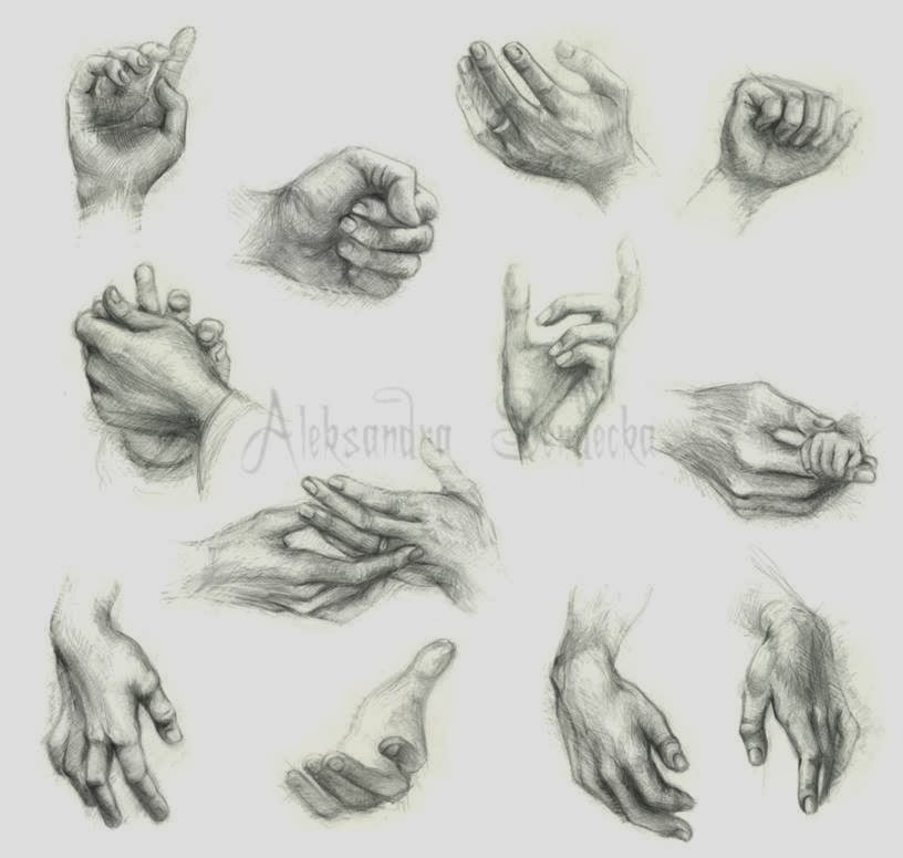 El arte de Arantxa: Como dibujar manos