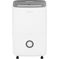 Frigidaire FFAD3033R1 Energy Star 30 Pint Dehumidifier, control humidity to remove excess moisture from your home, protect your home from mold and mildew, plus reduce bacteria and airborne particles with the included removabe and washable Effortless Clean Filter