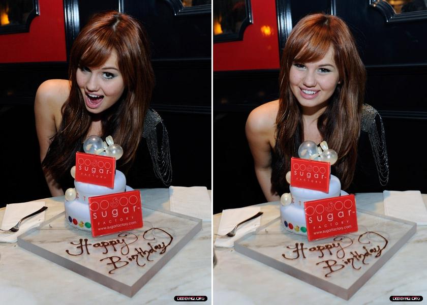 Debby Ryan celebrates her 18th birthday