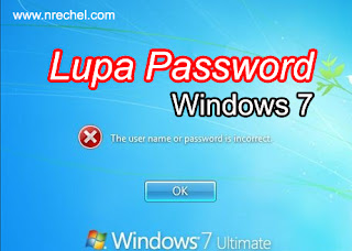 cara membuka lupa password windows 7