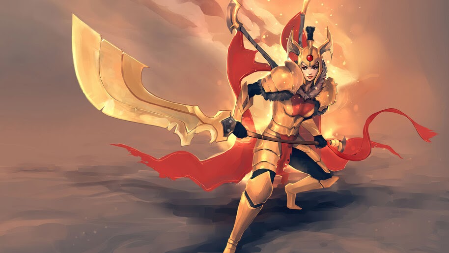 Legion Commander, Dota 2, Art, 4K, #5.2084