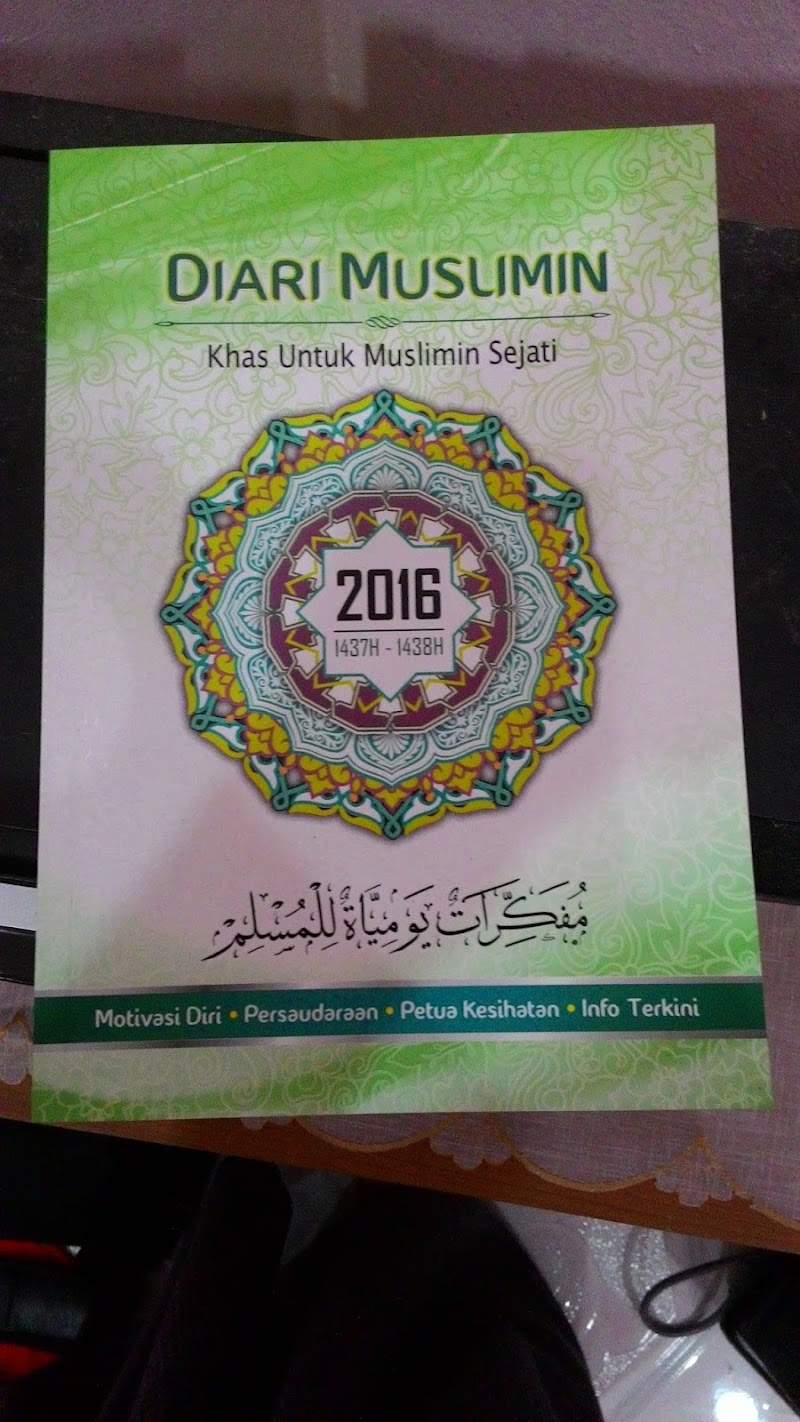 Membeli diari Muslimin Sejati 2016