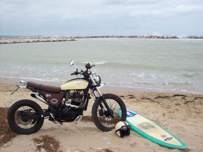 suzuki retro scrambler