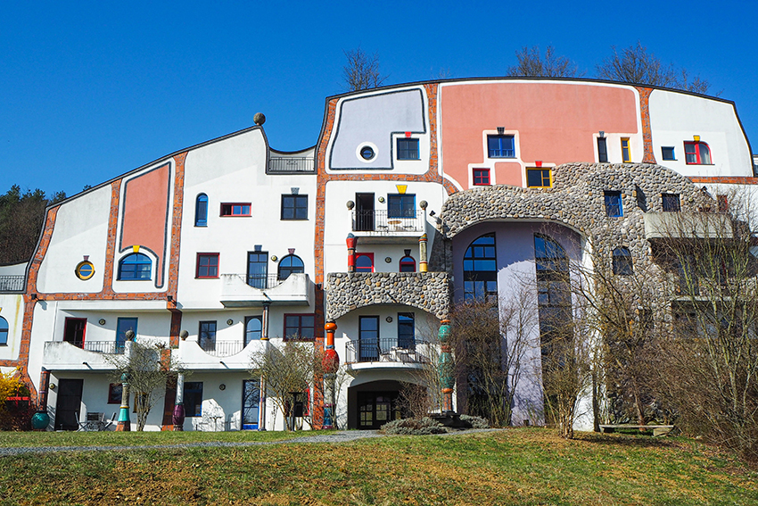 Rogner Bad Blumau Hundertwasser Architektur
