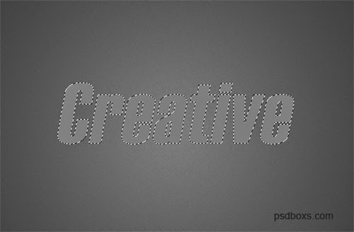 Create a Simple And Creative Text Effect In Photoshop