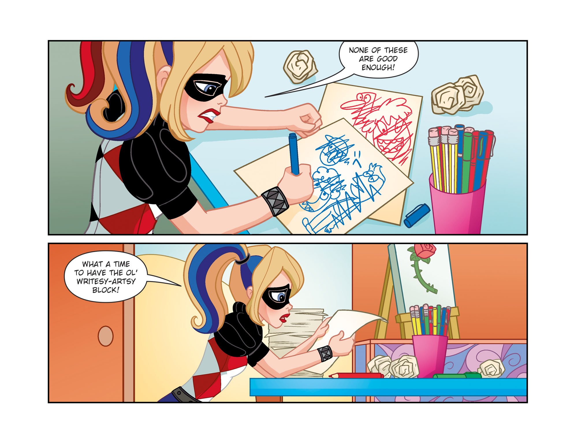 Read online DC Super Hero Girls: Out of the Bottle comic -  Issue #7 - 18