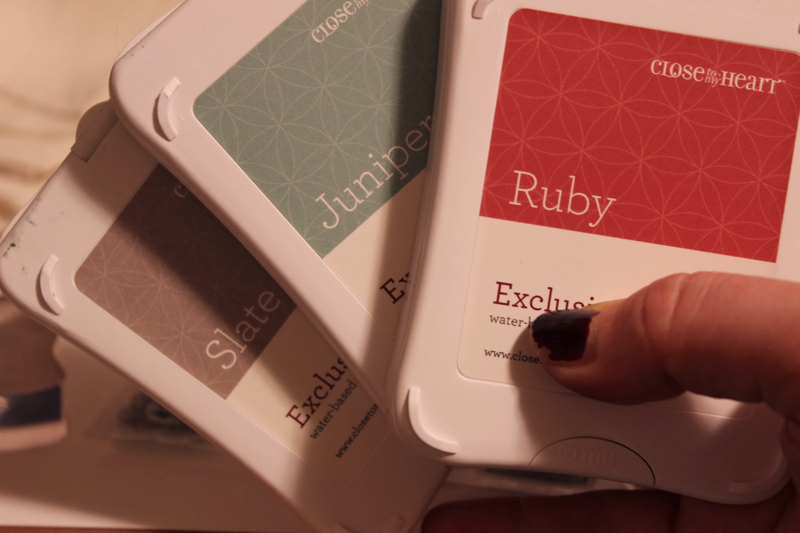 Stamped Muslin Bags for a DIY Advent Calendar Love Create Celebrate