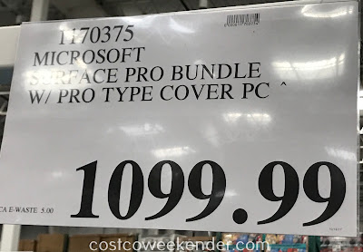Deal for the Microsoft Surface Pro Bundle at Costco