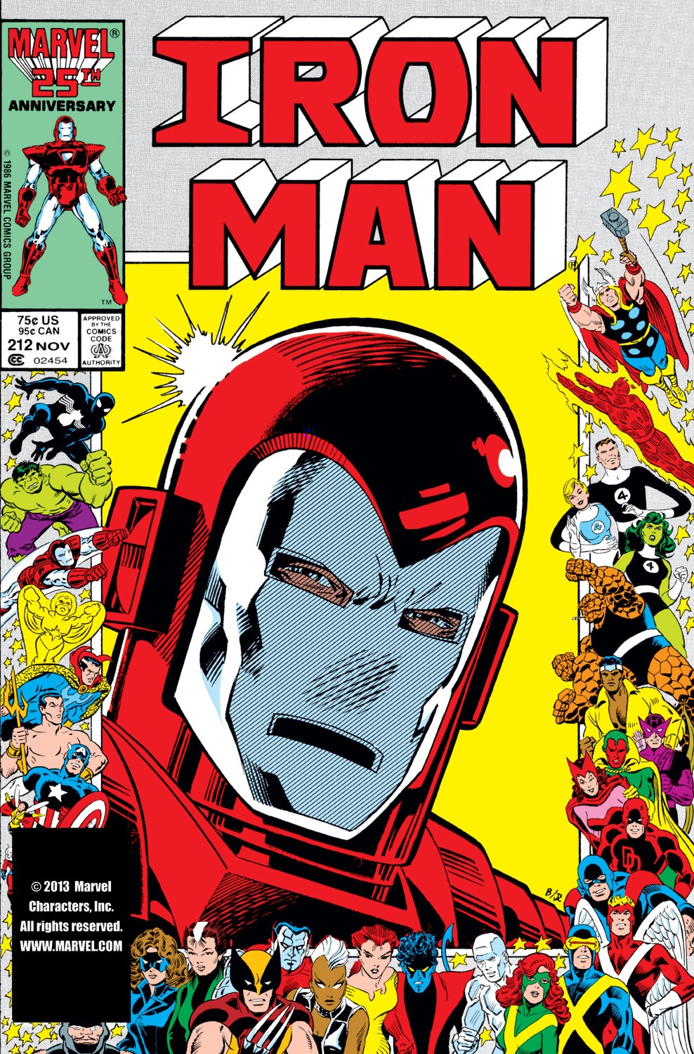 Read online Iron Man (1968) comic -  Issue #212 - 1