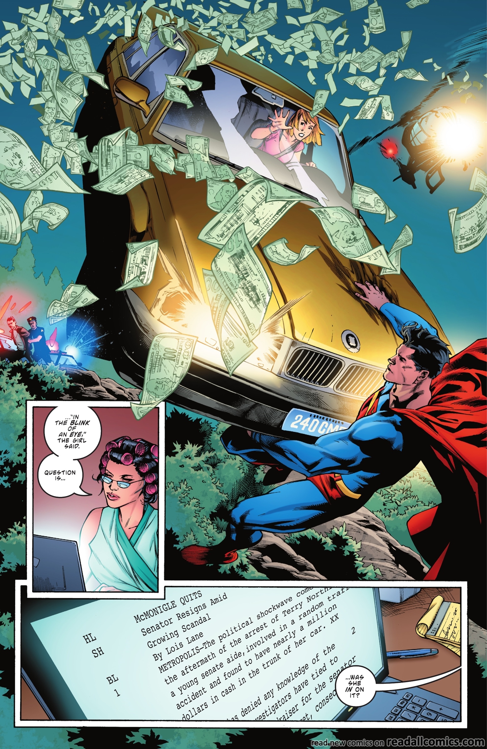 Superman: Lost chapter 1 page 3