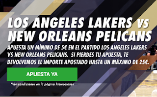 circus promocion 25 euros NBA Lakers vs New Orleans 23 octubre circus promocion 25 euros NBA Lakers vs New Orleans 23 octubre