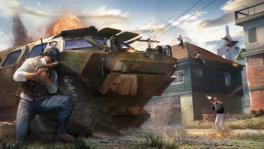 PUBG, BRDM 2, Armored, Vehicle, 4K, #5.2330
