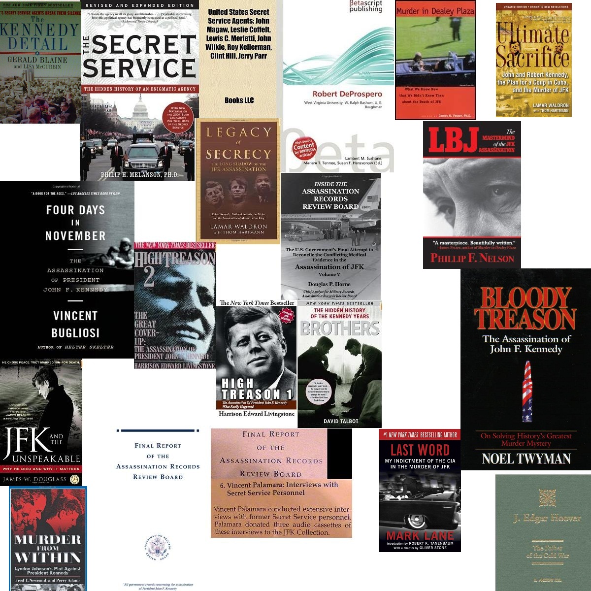Vince Palamara- just some of the many books I am in