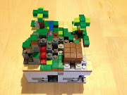 Minecraft LEGO set in Minecraft PE